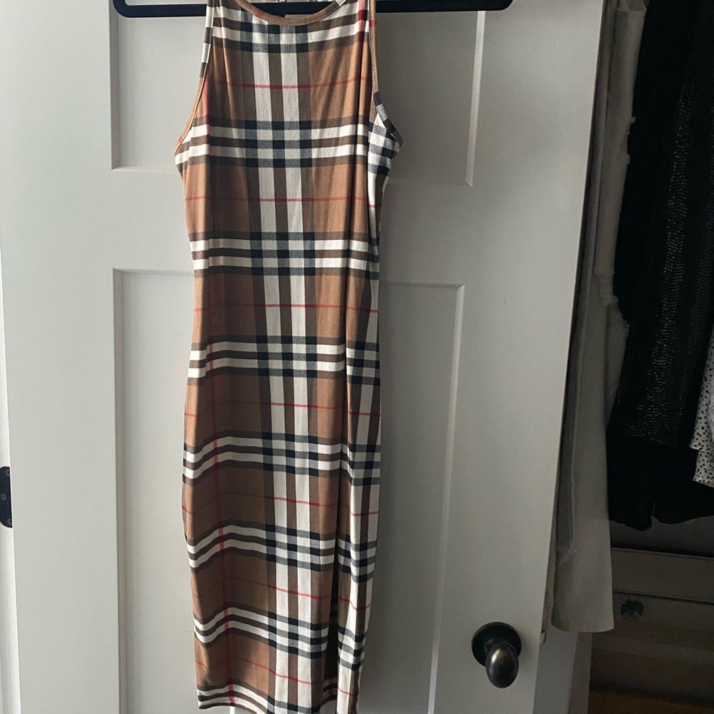 Midi fitted dress